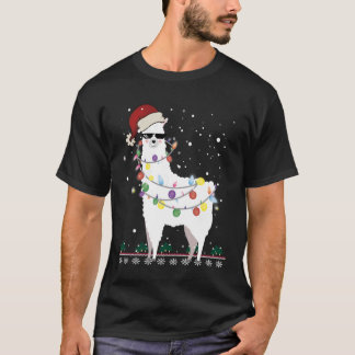 Christmas Llama - Alpaca Christmas Tree Classic T- T-Shirt