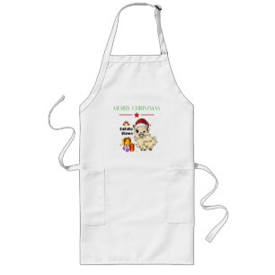 Christmas Llama Apron