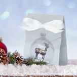 Christmas Llama Winter Bauble Party Favor Boxes<br><div class="desc">Love llamas and favor boxes? Merry Christmas from Santa Llama! Just add your short message to this festive snow scene.</div>