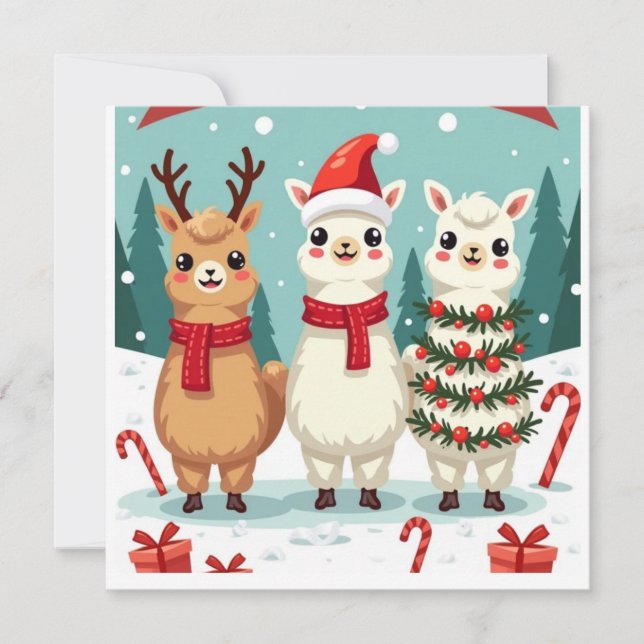 Christmas Llamas Parade  (Front)
