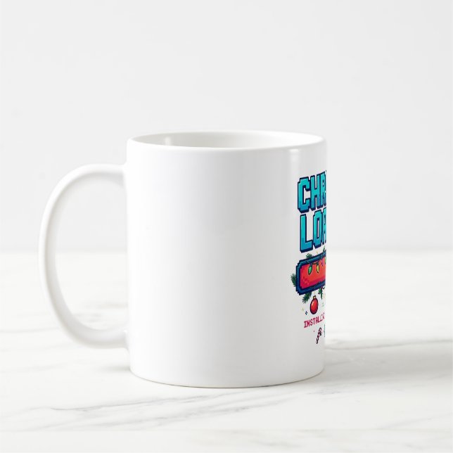 Christmas Loading Funny Coffee Mug (Left)