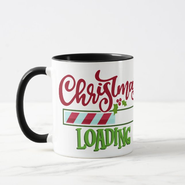 CHRISTMAS LOADING MUG (Left)