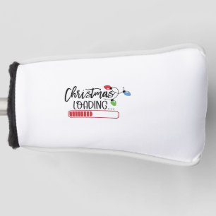 Christmas Loading Xmas Lights Golf Head Cover