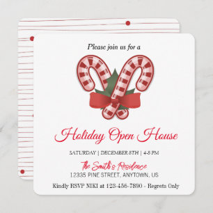 CHRISTMAS LOLLIPOP, Christmas magic Holiday Card