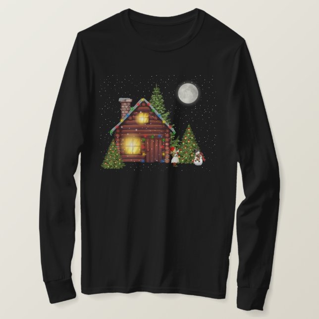 Christmas Long Sleeve T-Shirt (Design Front)