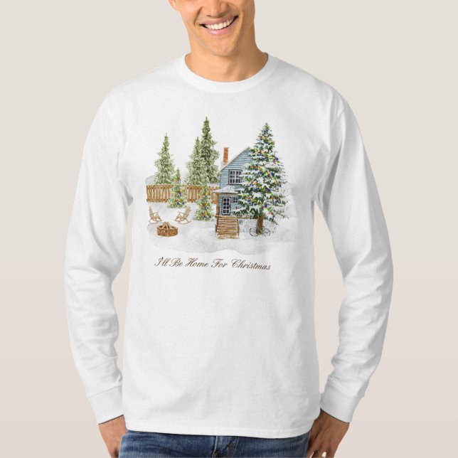 Christmas Long Sleeve T-Shirt (Front)