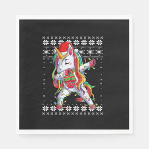 Christmas Long Sleeve T-Shirt Napkin