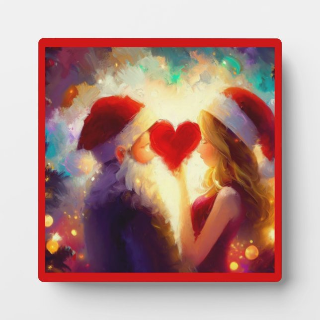 Christmas Love 1 Plaque (Front)