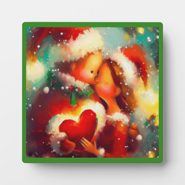 Christmas Love 3 Plaque (Front)