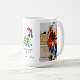 Christmas Love and Lights   Best Friends - Photo Coffee Mug