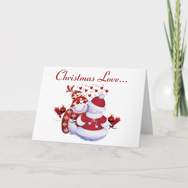 Christmas Love Card (Front)