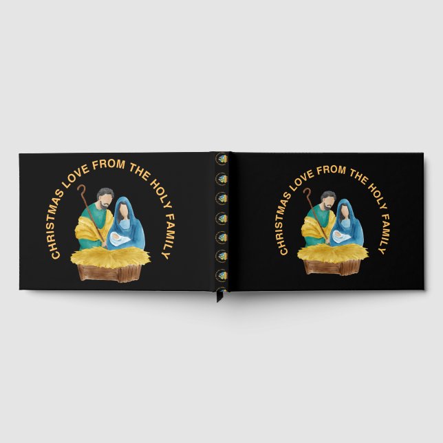 CHRISTMAS LOVE FROM THE HOLY FAMILY GUEST BOOK (Full)