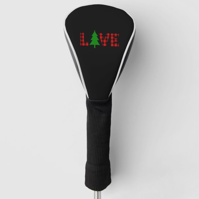 Christmas Love Golf Head Cover (Front)