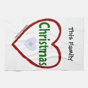 Christmas Love Kitchen Towels