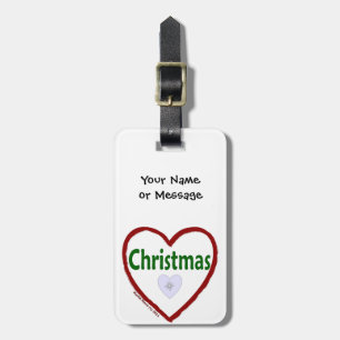 Christmas Love Luggage Tag