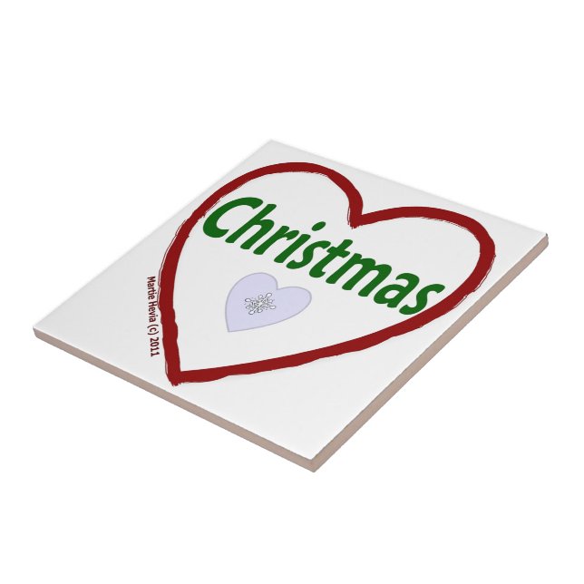 Christmas Love Tile (Side)