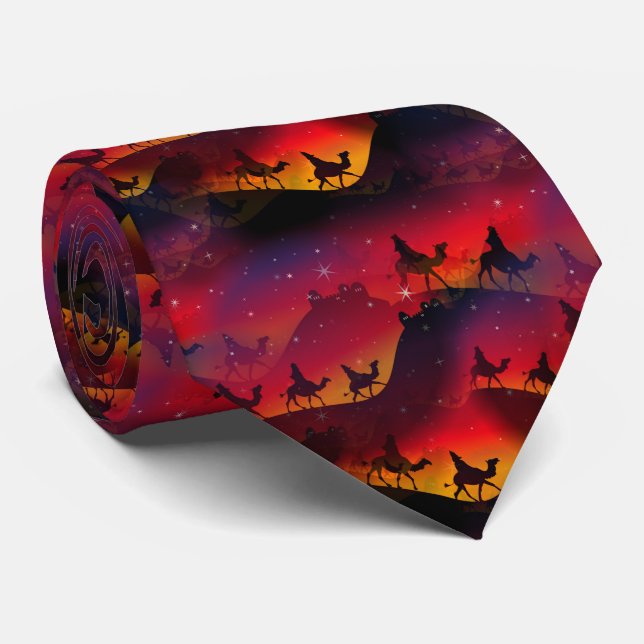 Christmas Magi Tie (Rolled)