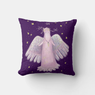christmas magic angel cushion