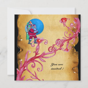 CHRISTMAS MAGIC BERRIES WITH PARCHMENT INVITATION