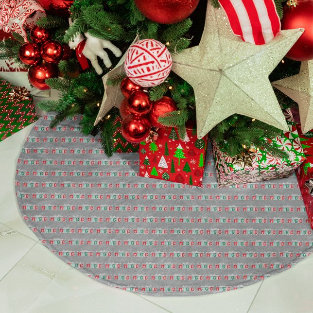 Christmas Magic Brushed Polyester Tree Skirt (Creator Uploaded)