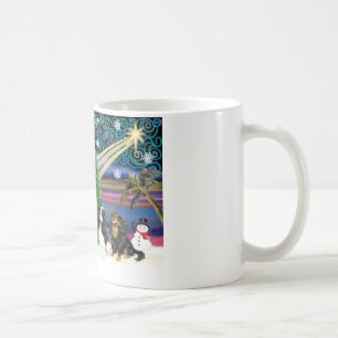 Christmas Magic / Cavalier King Charles (four) Coffee Mug