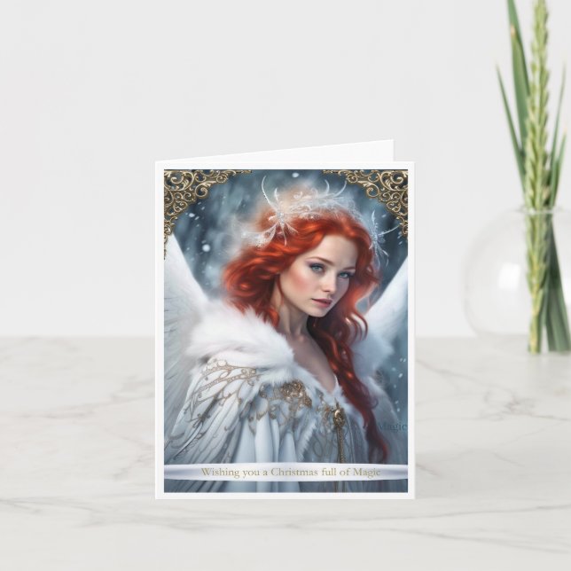 Christmas Magic Holiday Card (Front)
