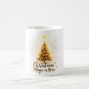 Christmas Magic Is Here Mug – Glowing Holiday