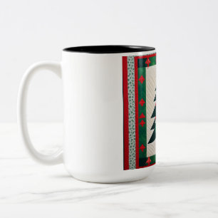 Christmas Magic Mug: Festive Holiday Cheer in Ever Two-Tone Coffee Mug