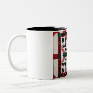 Christmas Magic Mug: Festive Holiday Cheer in Ever Two-Tone Coffee Mug