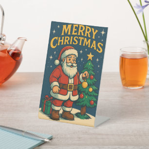 Christmas Magic Pedestal Sign