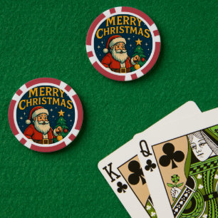 Christmas Magic Poker Chips