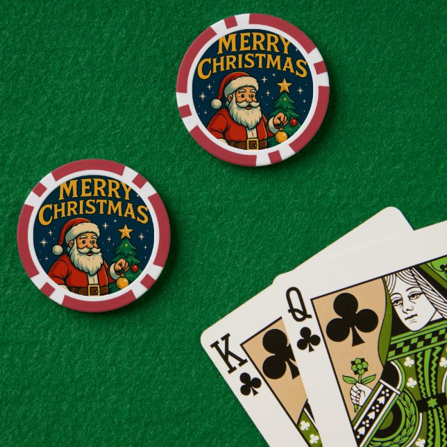 Christmas Magic Poker Chips (Poker Table (Double))