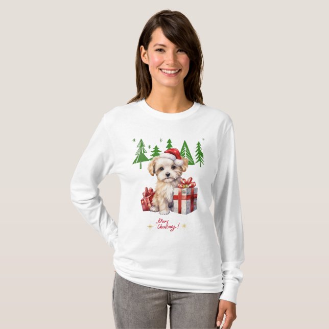 Christmas magic, sweatshirt T-Shirt (Front Full)