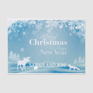 Christmas magic tissue paper