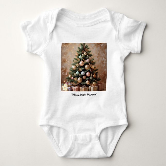 "Christmas Magic Unwrapped" Baby Bodysuit (Front)