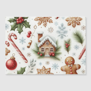 Christmas magnetic card
