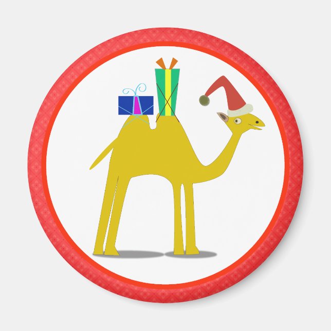 Christmas Magnets: Camel Magnet (Front)