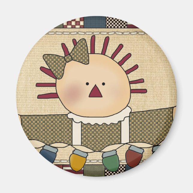 Christmas Magnets: Simple Joys Annie Magnet (Front)