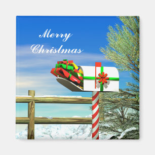 Christmas Mailbox Magnet