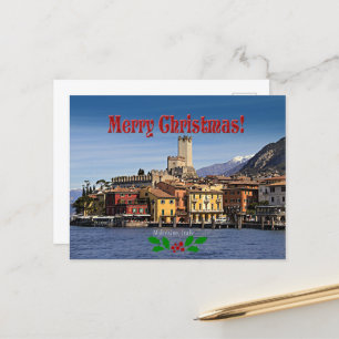 Christmas - Malcesine, Italy Postcard