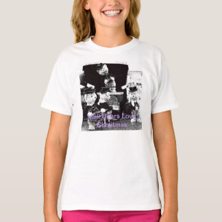 Christmas Mall Bears Kids Shirt