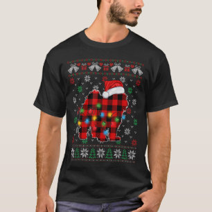 Christmas Maltese Dog Santa Hat Ugly Xmas Sweater