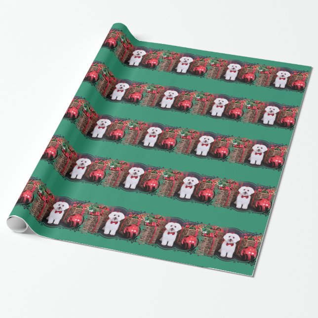 Christmas - Maltese - Max Wrapping Paper (Unrolled)