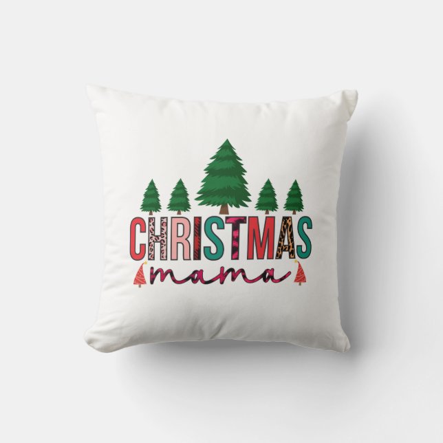 Christmas Mama Cushion (Front)