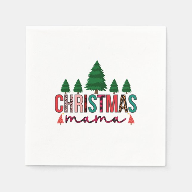 Christmas Mama Napkin (Front)