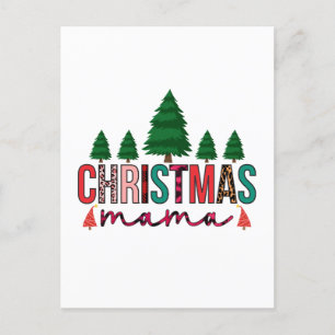 Christmas Mama Postcard