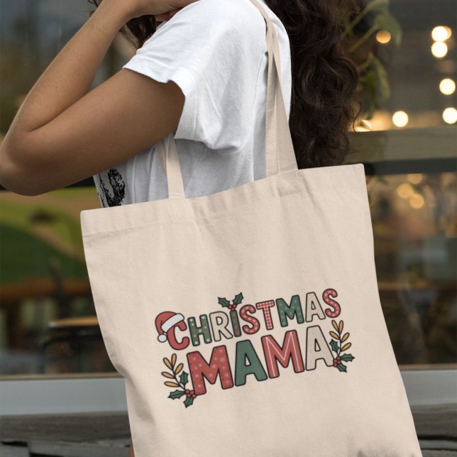 Christmas Mama Tote Bag (Creator Uploaded)