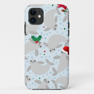 christmas manatee iPhone 11 case