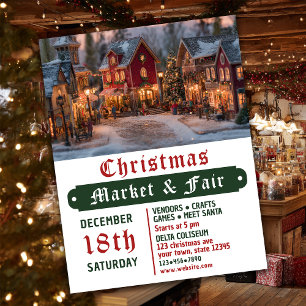 Christmas Market and Fair Flyer