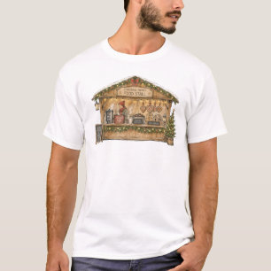 Christmas Market Food Stall for Holiday Food Lover T-Shirt